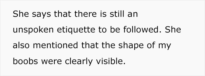 Woman Doesn't Wear A Bra At Work Despite Her Coworkers Complaining, Asks If She's Being A Jerk