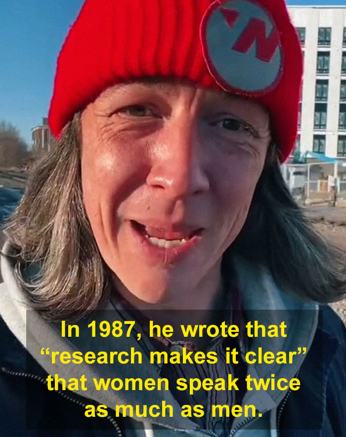 Guy Shatters A Popular Myth That Women Speak More Words Per Day Than Men, Explains How It Was Created