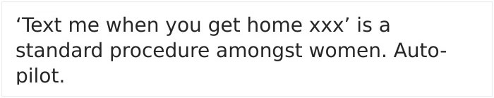 Not All Men But Almost All Women: Post About Women’s Safety Concerns In Response To Sarah Everard’s Tragedy Goes Viral Not All Men But Almost All Women: Post About Women’s Safety Concerns In Response To Sarah Everard’s Tragedy Goes Viral