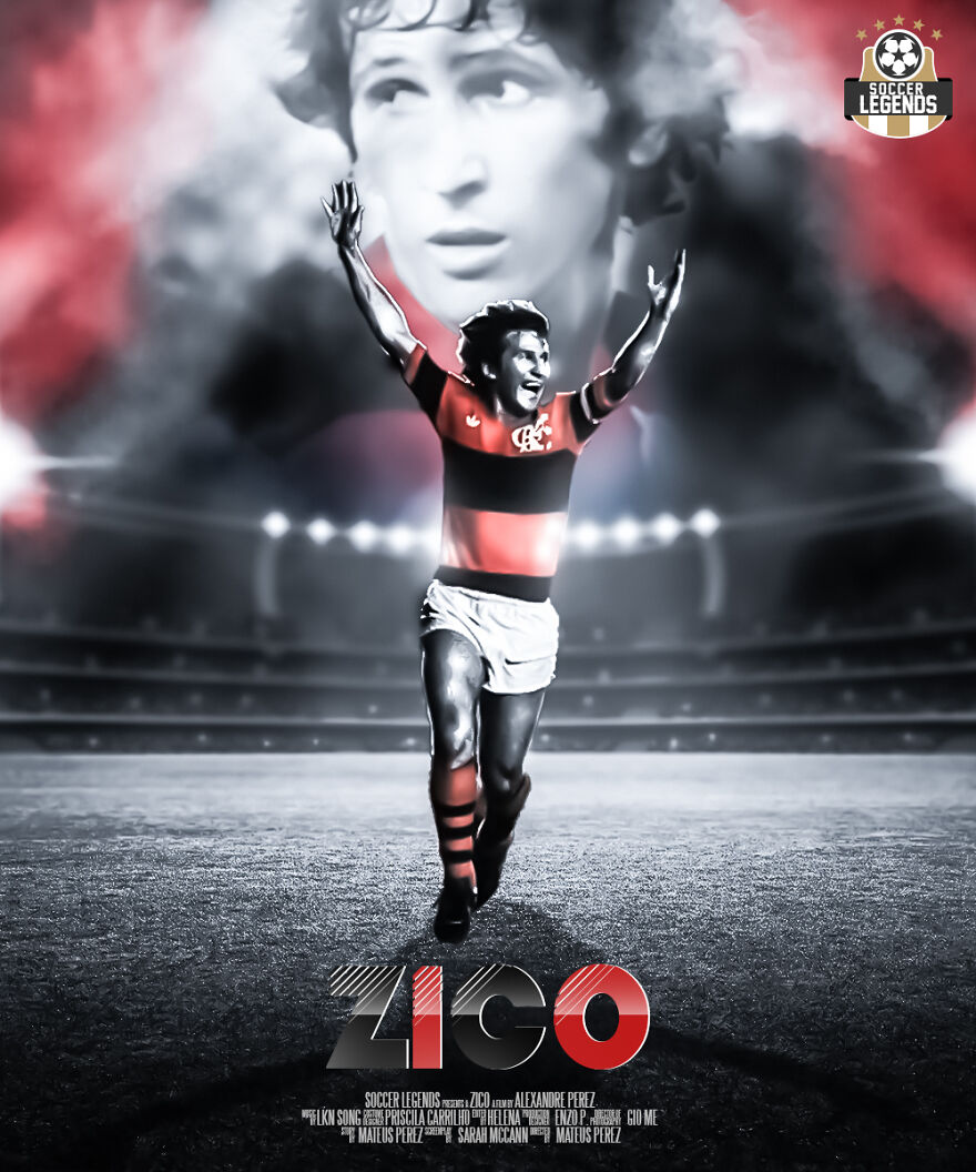 I Created 40 Posters For Legendary Soccer Players