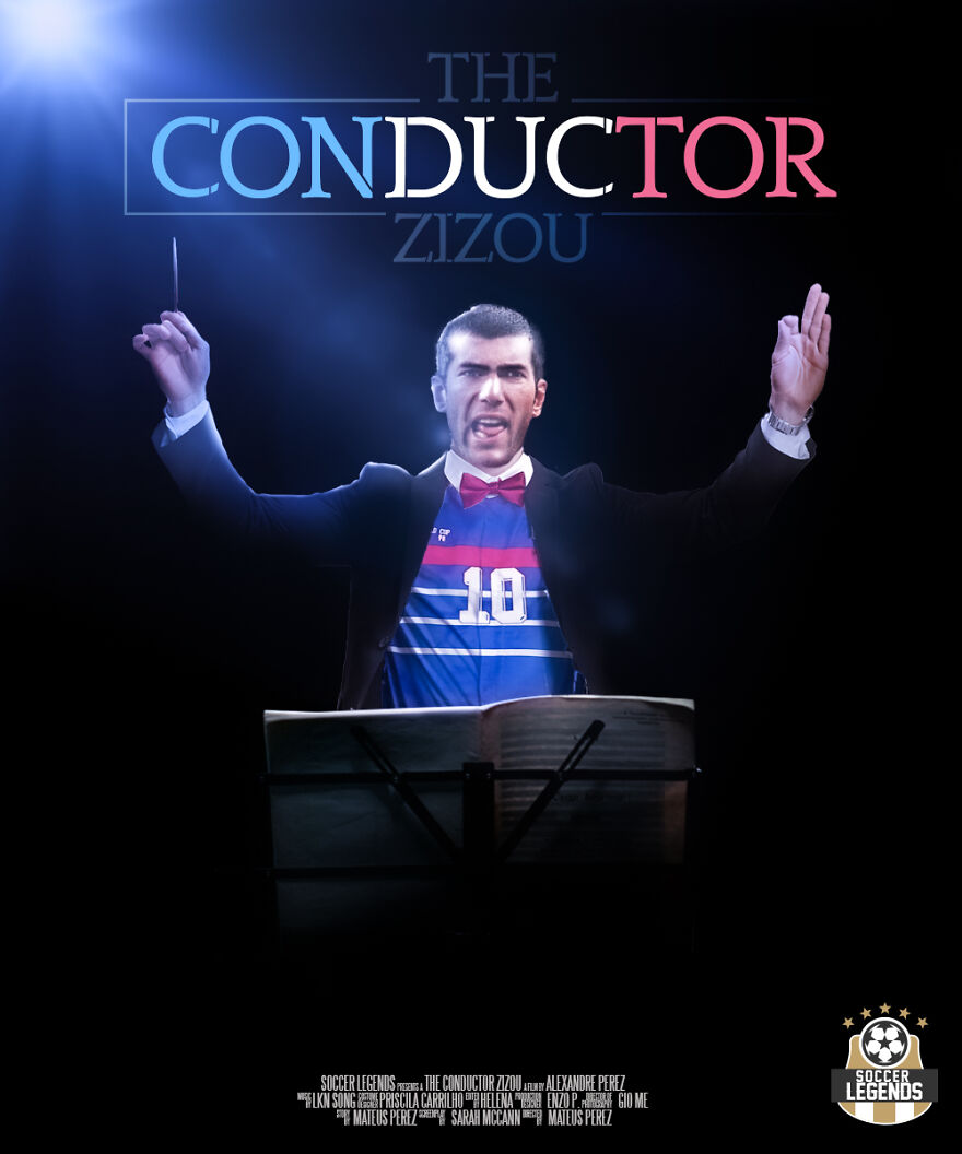 I Created 40 Posters For Legendary Soccer Players