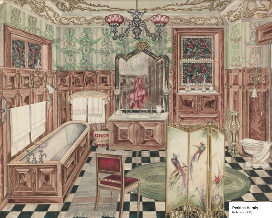 Here's How 5 Bathrooms From Famous Paintings Would Look In Real Life By Qssupplies Here's How 5 Bathrooms From Famous Paintings Would Look In Real Life By Qssupplies