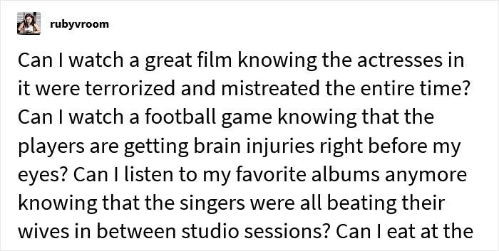 Viral Tumblr Thread Explores The Moral Dilemmas Of Trying To Lead An Ethically Correct Life Viral Tumblr Thread Explores The Moral Dilemmas Of Trying To Lead An Ethically Correct Life