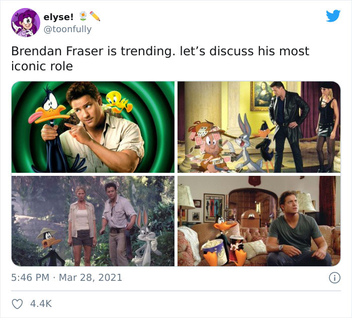 Brendan Fraser Is Trending On Twitter Simply For Being Wholesome (Xx Tweets)