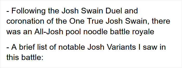 Dozens Of People Named Josh Join Friendly Battle For Naming Rights, Tumblr User Recaps It Dozens Of People Named Josh Join Friendly Battle For Naming Rights, Tumblr User Recaps It
