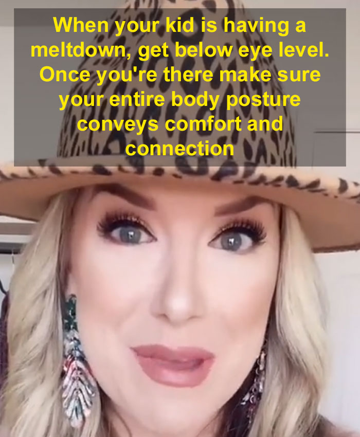 When Your Kid Is Having A Meltdown, Get Below Eye-Level