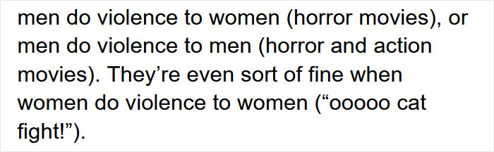 Thread With 290k+ Reactions Explains Contrast Between Reactions To Male And Female Violence Against Each Other In Media Thread With 290k+ Reactions Explains Contrast Between Reactions To Male And Female Violence Against Each Other In Media