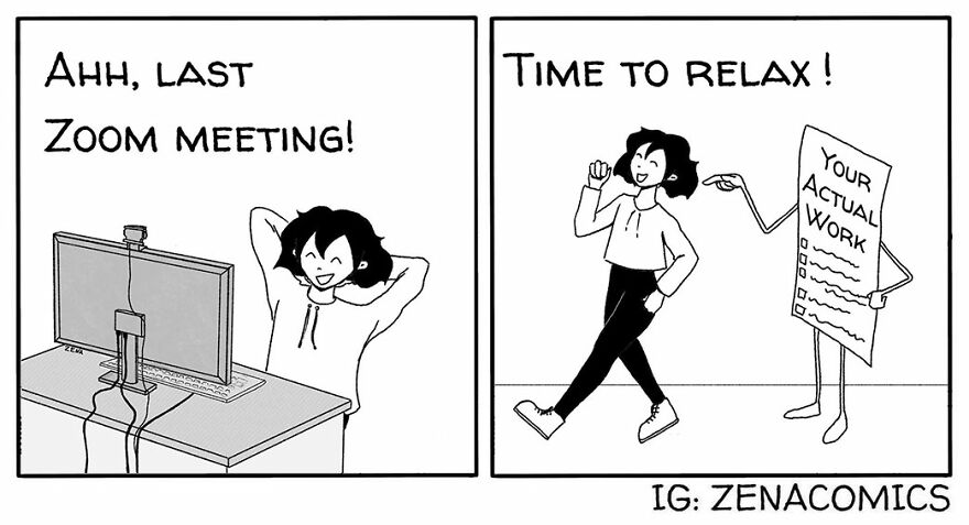 10 Comics Drawn By A (Very Single) Woman During The Global Pandemic (Zena)