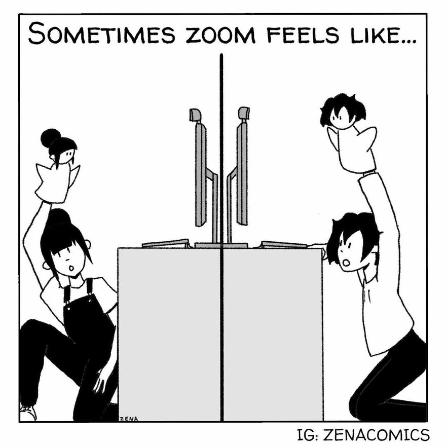 10 Comics Drawn By A (Very Single) Woman During The Global Pandemic (Zena)