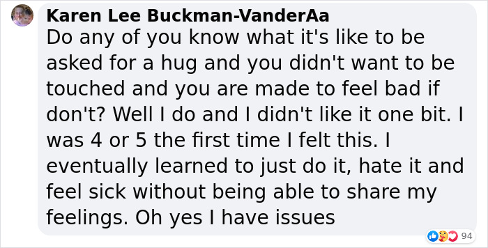 Mom Explains Why Grandparents Can't Hug Her 2-Year-Old Whenever They Want And Have To Ask For Consent