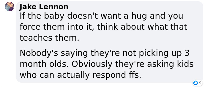 Mom Explains Why Grandparents Can't Hug Her 2-Year-Old Whenever They Want And Have To Ask For Consent Mom Explains Why Grandparents Can't Hug Her 2-Year-Old Whenever They Want And Have To Ask For Consent
