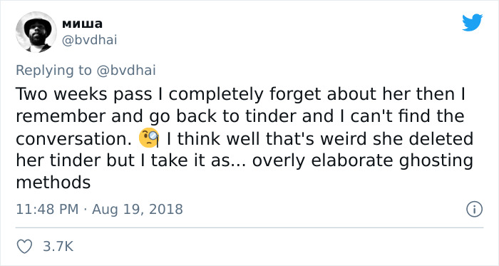 Guy Shares A Viral Story Of A Tinder Date Going Bad As The Same Woman Tricked Dozens Of Men Guy Shares A Viral Story Of A Tinder Date Going Bad As The Same Woman Tricked Dozens Of Men