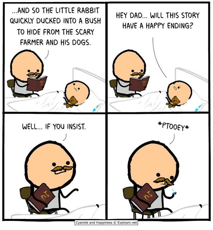 125 Hilariously Dark Comics By Cyanide & Happiness