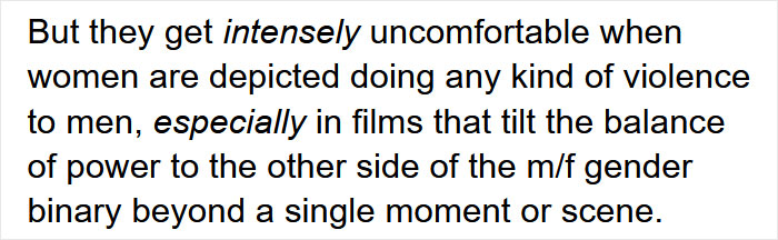 Thread With 290k+ Reactions Explains Contrast Between Reactions To Male And Female Violence Against Each Other In Media Thread With 290k+ Reactions Explains Contrast Between Reactions To Male And Female Violence Against Each Other In Media
