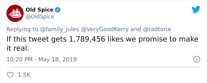 Women Wish There Was Old Spice Women’s Deodorant, Come Up With A Name, And Old Spice Deliver