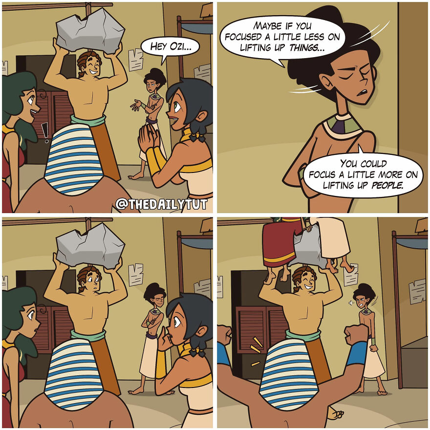 Comics Artist Creates Humorous Comics About Egypt (137 Pics)