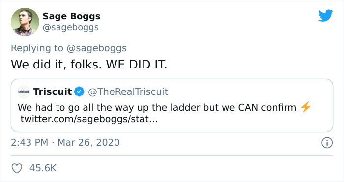 Cracker Brand &ldquo;Triscuit&rdquo; Rewarded Man For Explaining The Real Meaning Of Its Name