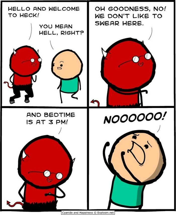 125 Hilariously Dark Comics By Cyanide & Happiness