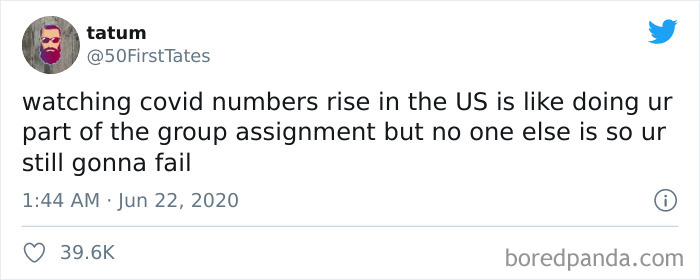 Bad Group Members, Covid-19 Edition