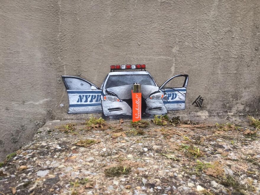 Artist Sees In His Street Art A Way To Get Away From Crimes And Drugs