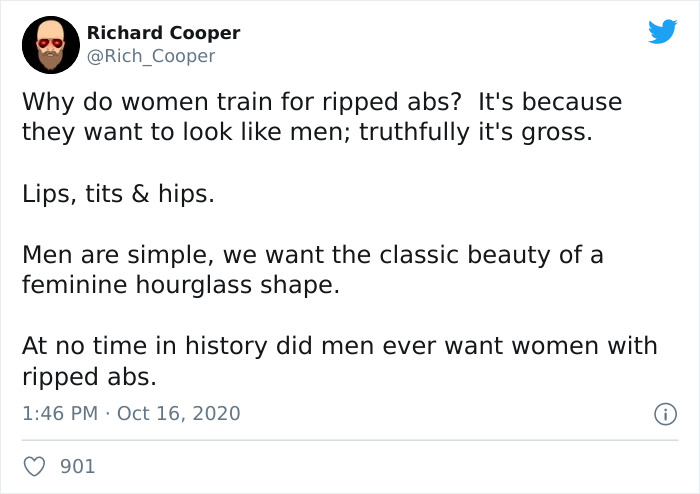 The Professionals Of Twitter Clap Back At An Entrepreneur Who Thinks That Abs On Women Look “Gross” The Professionals Of Twitter Clap Back At An Entrepreneur Who Thinks That Abs On Women Look “Gross”