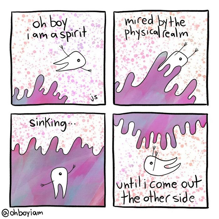 Oh Boy I Wrote One Sad Comic Every Day For A Year