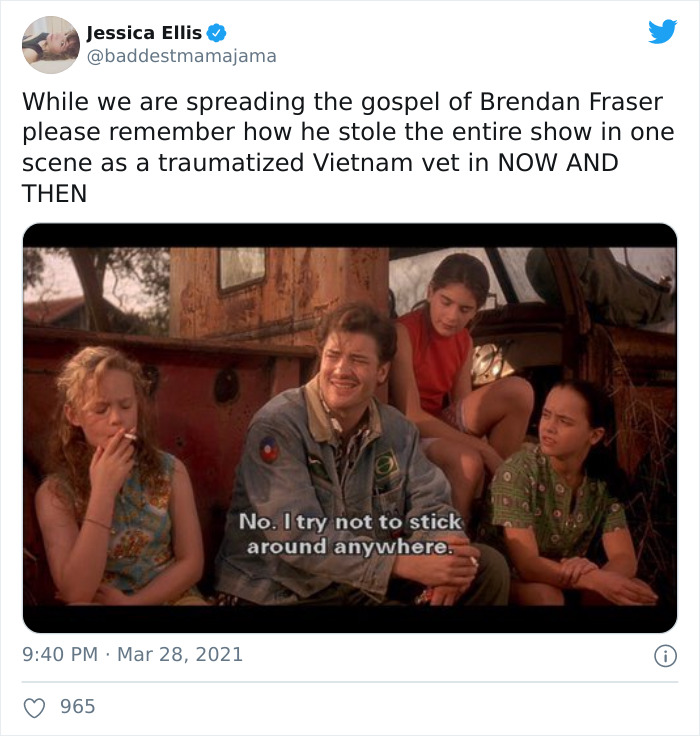 Brendan Fraser Is Trending On Twitter Simply For Being Wholesome (Xx Tweets)