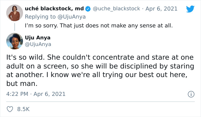 4th Grader Gets Sent To Detention Via Zoom, Mother Starts A Viral Twitter Thread Explaining How Ridiculous That Is