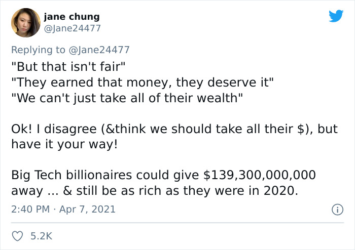 Person Counts What Could Be Done With Billionaires' Money And It Gives You A Perspective On The Economy Person Counts What Could Be Done With Billionaires' Money And It Gives You A Perspective On The Economy