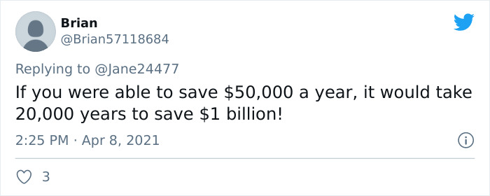 Person Counts What Could Be Done With Billionaires' Money And It Gives You A Perspective On The Economy