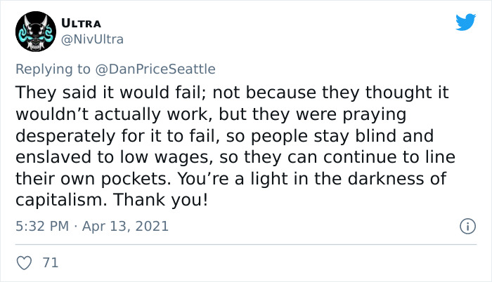 Fox News Mocked This CEO For Raising His Employees' Minimum Wage And Cutting His Own, He Rubs His Success In Their Face 6 Years Later Fox News Mocked This CEO For Raising His Employees' Minimum Wage And Cutting His Own, He Rubs His Success In Their Face 6 Years Later