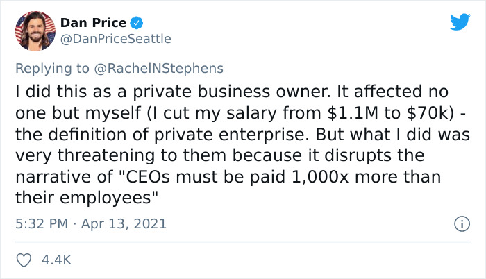 Fox News Mocked This CEO For Raising His Employees' Minimum Wage And Cutting His Own, He Rubs His Success In Their Face 6 Years Later Fox News Mocked This CEO For Raising His Employees' Minimum Wage And Cutting His Own, He Rubs His Success In Their Face 6 Years Later