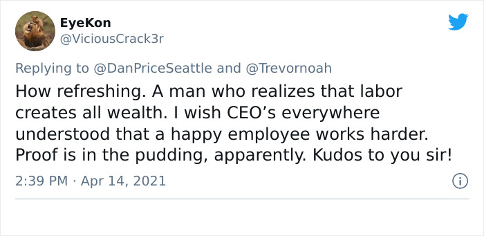 Fox News Mocked This CEO For Raising His Employees' Minimum Wage And Cutting His Own, He Rubs His Success In Their Face 6 Years Later Fox News Mocked This CEO For Raising His Employees' Minimum Wage And Cutting His Own, He Rubs His Success In Their Face 6 Years Later