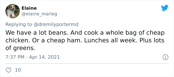 A Tweet Saying That Unhealthy Food Is Cheaper Sparks A Discussion In The Comments