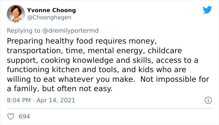 A Tweet Saying That Unhealthy Food Is Cheaper Sparks A Discussion In The Comments A Tweet Saying That Unhealthy Food Is Cheaper Sparks A Discussion In The Comments