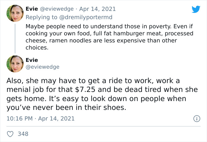 A Tweet Saying That Unhealthy Food Is Cheaper Sparks A Discussion In The Comments A Tweet Saying That Unhealthy Food Is Cheaper Sparks A Discussion In The Comments