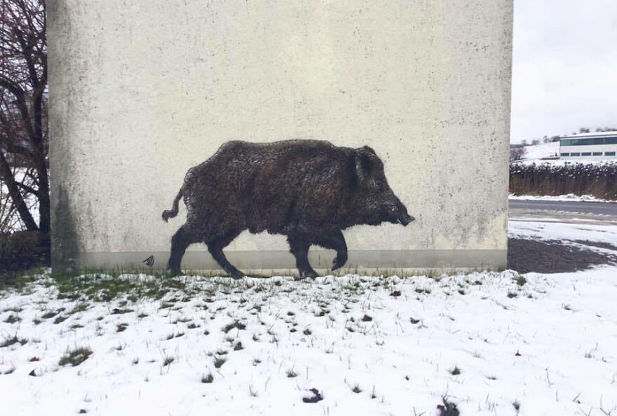 Artist Sees In His Street Art A Way To Get Away From Crimes And Drugs