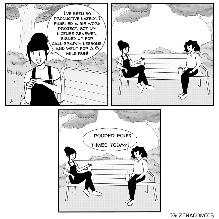 10 Comics Drawn By A (Very Single) Woman During The Global Pandemic (Zena)