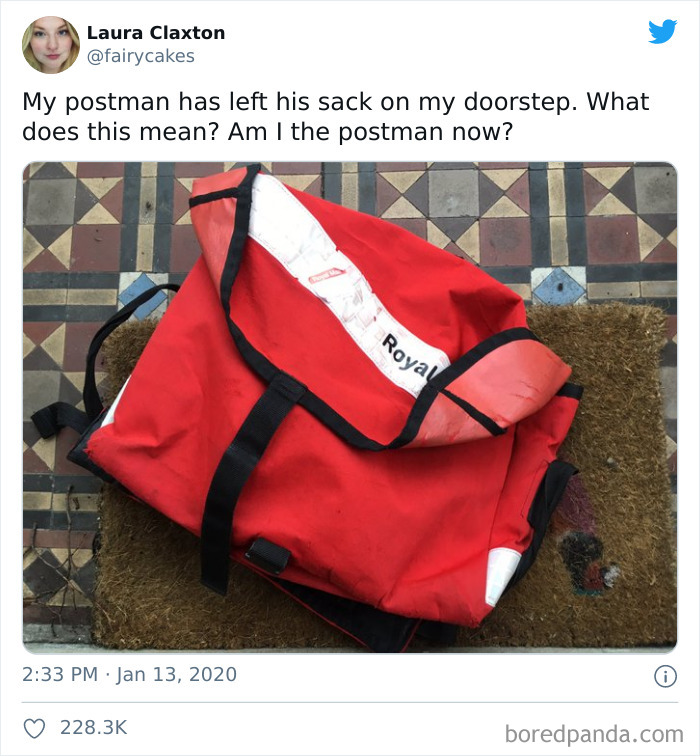 You Don’t Choose To Be The Postman, You Become The Postman