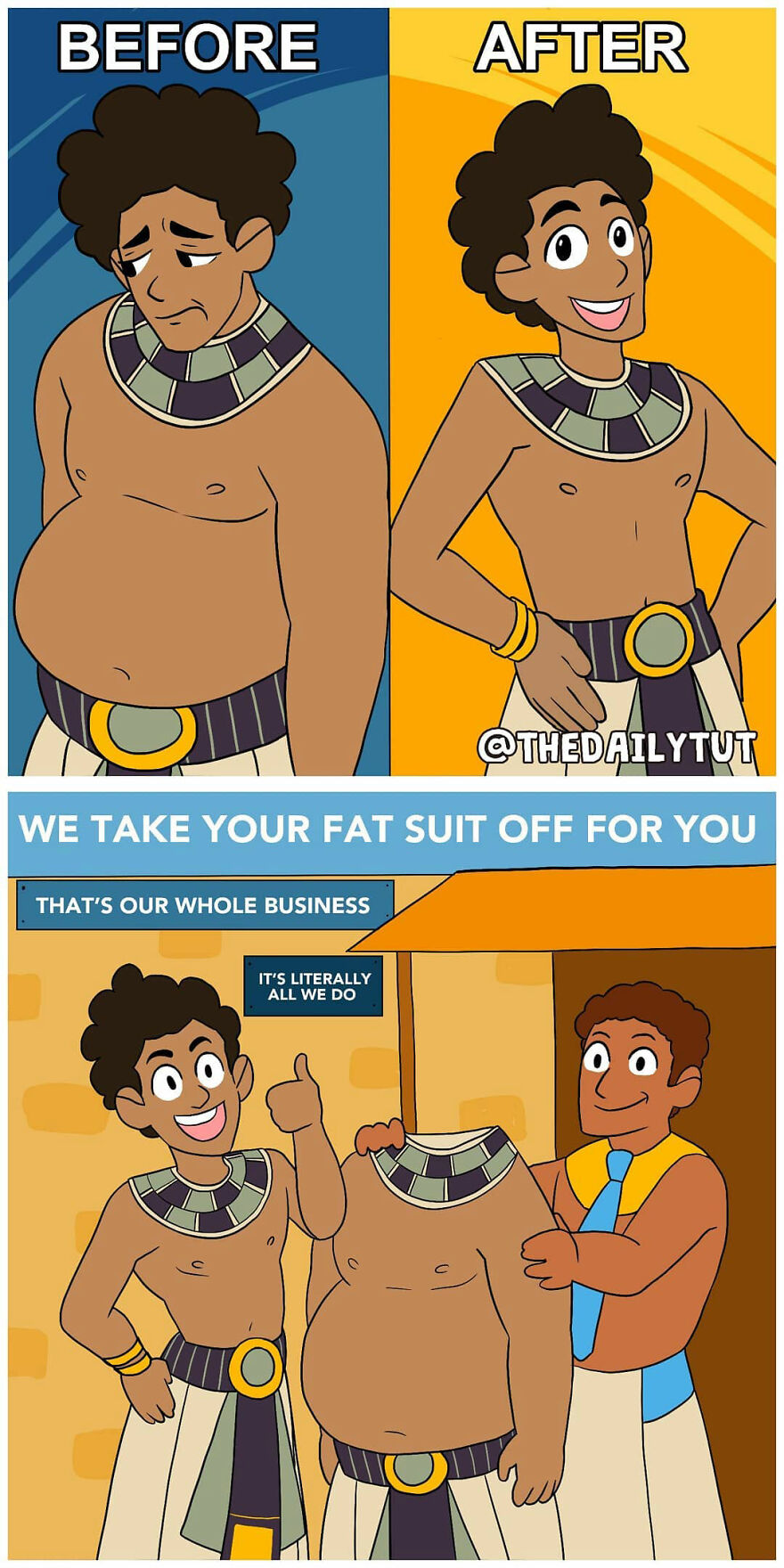 Comics Artist Creates Humorous Comics About Egypt (137 Pics)