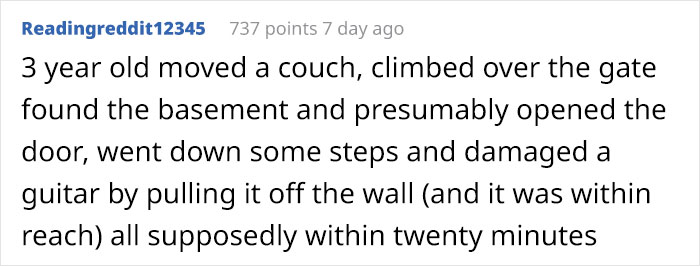 Dad Tells His Babysitter To Replace A $2,200 Guitar His 3-Year-Old Broke On Her Watch
