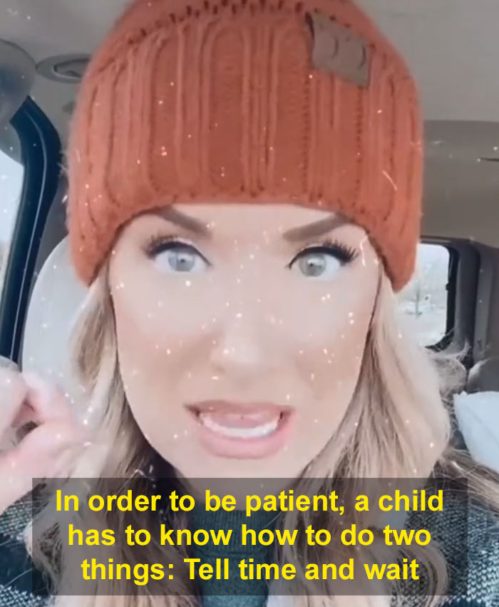 A Patient Child Has To Know Two Things: Tell Time And Wait