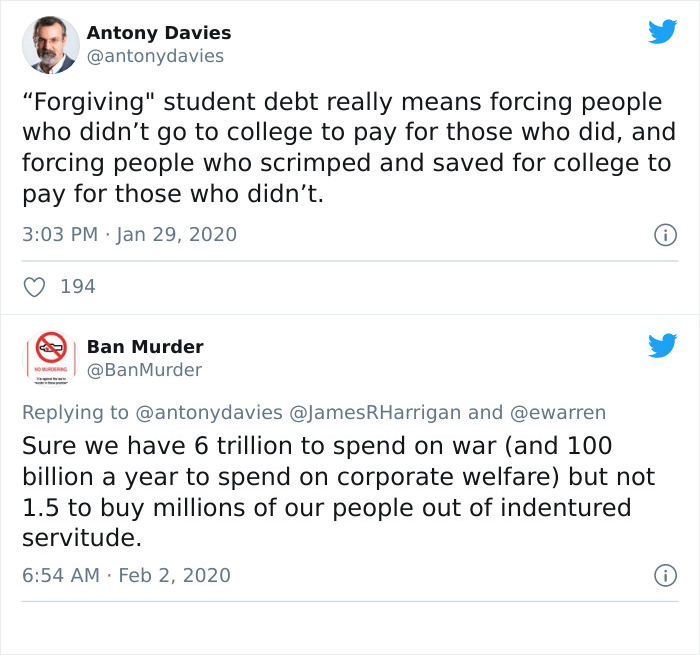 People-Against-Cancelling-Student-Loan-Debt
