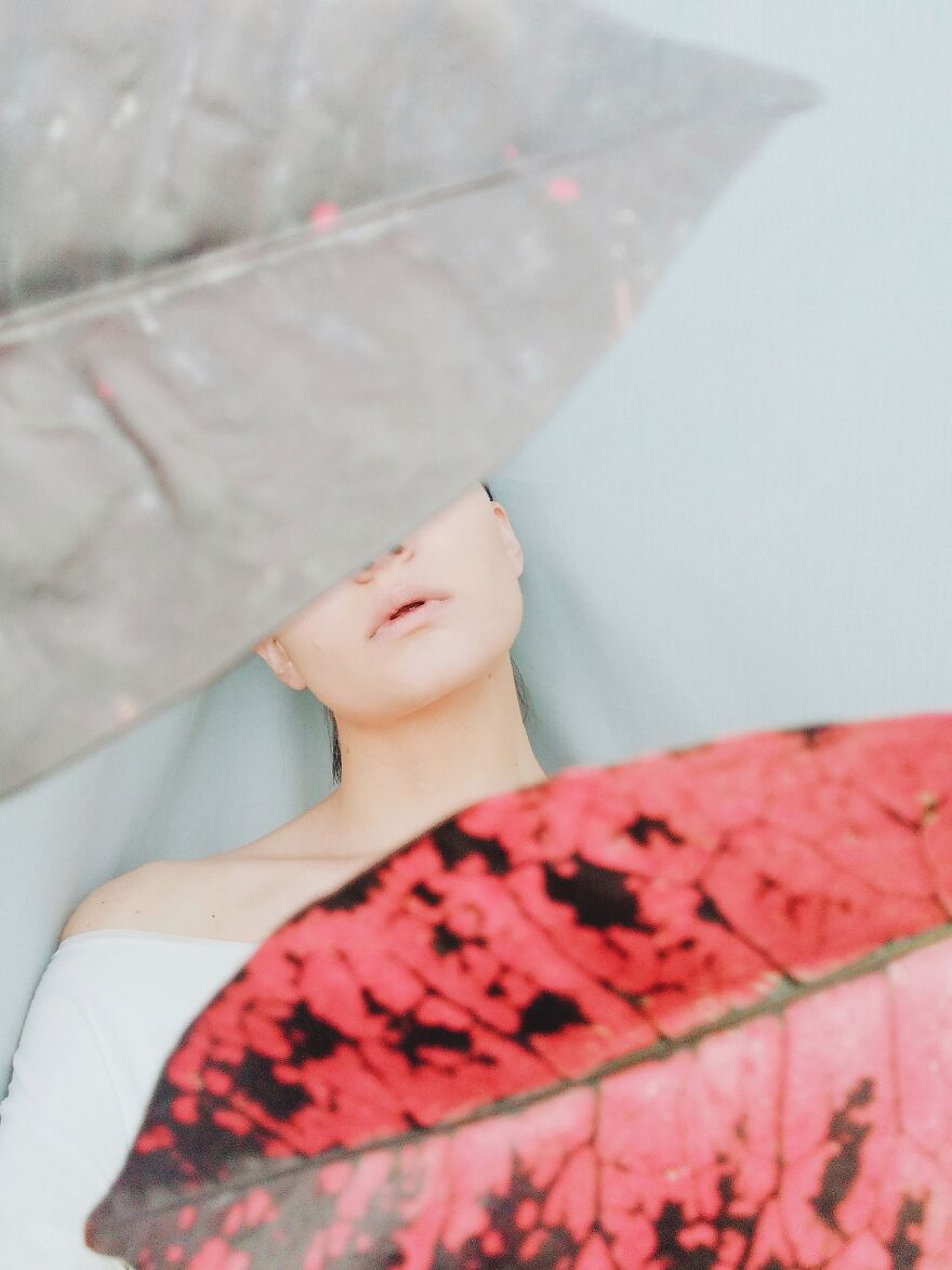 My "Autoportrait" Photography Series To Convey My Feelings Towards Art