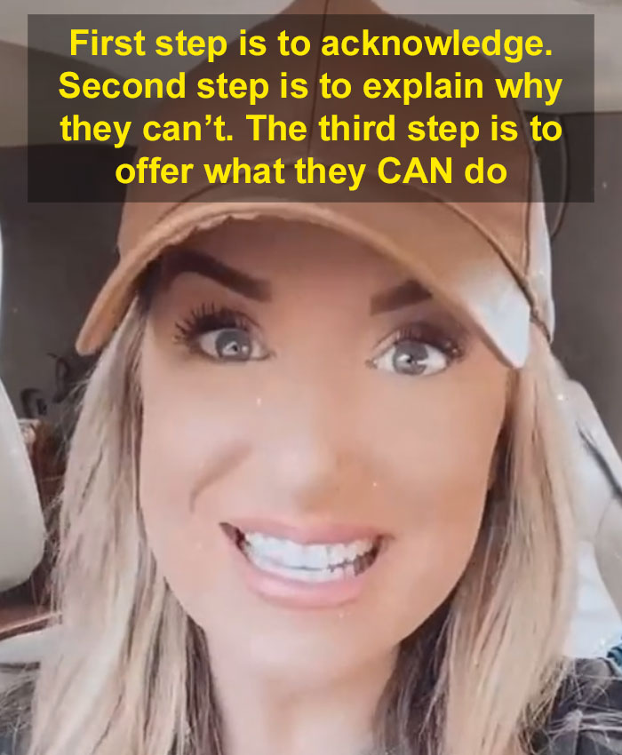 Acknowledge The Emotion And Keep Offering Alternatives Until You Get A Yes