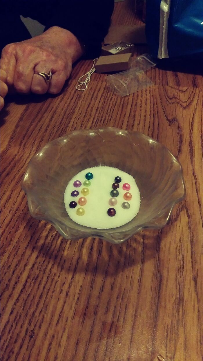 Freshwater Pearls. This Is Only A Small Portion Of What I Have. I Have About 20 More Besides These. All Different Colors