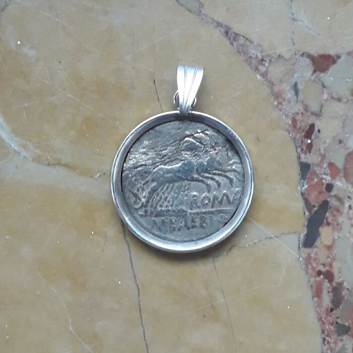 A Roman Denarius Of The Republic, Over 2000 Years Old