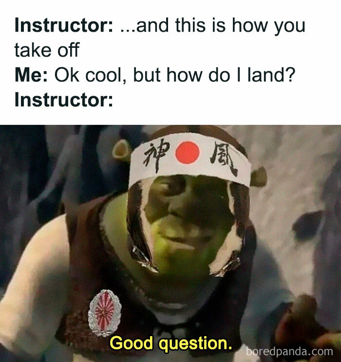 Kamikaze Were A Part Of The Japanese Special Attack Units Who Initiated Suicide Attacks For The Empire Of Japan Against Allied Naval Vessels In The Closing Stages Of The Pacific Campaign Of World War II. About 3,800 Kamikaze Pilots Died During The War, And More Than 7,000 Naval Personnel Were Killed By Kamikaze Attacks.
kamikaze Aircraft Were Essentially Pilot-Guided Explosive Missiles, Purpose-Built Or Converted From Conventional Aircraft. Pilots Would Attempt To Crash Their Aircraft Into Enemy Ships In What Was Called A "Body Attack" In Planes Laden With Some Combination Of Explosives, Bombs, And Torpedoes. Accuracy Was Much Higher Than That Of Conventional Attacks, And The Payload And Explosion Larger; About 19% Of Kamikaze Attacks Were Successful. A Kamikaze Could Sustain Damage That Would Disable A Conventional Attacker And Still Achieve Its Objective. The Goal Of Crippling Or Destroying Large Numbers Of Allied Ships, Particularly Aircraft Carriers, Was Considered By The Empire Of Japan To Be A Just Reason For Sacrificing Pilots And Aircraft.
these Attacks, Which Began In October 1944, Followed Several Critical Military Defeats For The Japanese. They Had Long Since Lost Aerial Dominance As A Result Of Having Outdated Aircraft And Enduring The Loss Of Experienced Pilots. Japan Suffered From A Diminishing Capacity For War And A Rapidly Declining Industrial Capacity Relative To That Of The Allies. Japan Was Also Losing Pilots Faster Than It Could Train Their Replacements. These Combined Factors, Along With Japan's Unwillingness To Surrender, LED To The Use Of Kamikaze Tactics As Allied Forces Advanced Towards The Japanese Home Islands. ➡️ Follow @educational.history.memes For More Memes With In-Depth Historical Captions
•
•
•
•
• --
via The Wiki-Media Organization
-- #historymemes #historicalmemes #history #memes #dankmemes #darkmemes #learning #educational #learn #ww2memes #ww1memes #ww2 #ww1#ww2history #billwurtz #warthunder #japanesehistory #kamikaze #midway #midwaymovie #worldofwarships #pacificwar