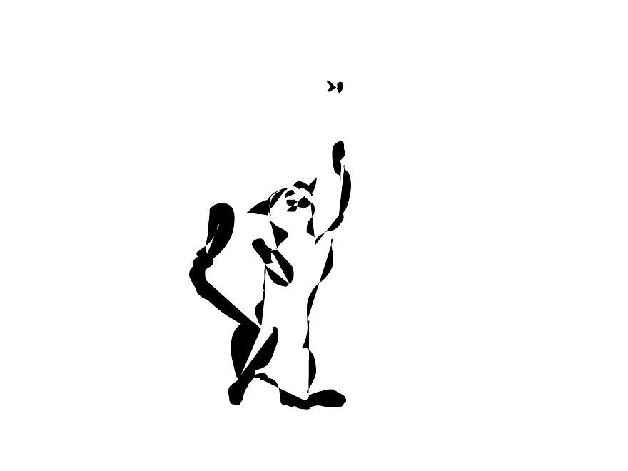 I Draw With A Filler Pen...