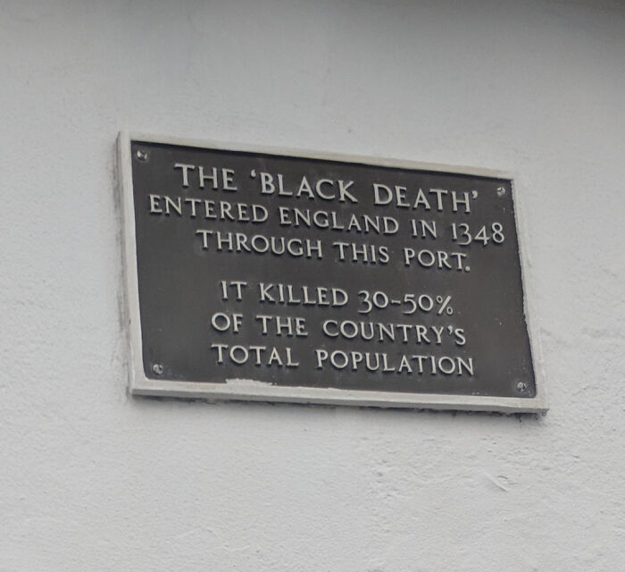 My Hometown Really Wanted To Put Up A Historical Plaque But Struggled To Find A Noteworthy Event To Celebrate.